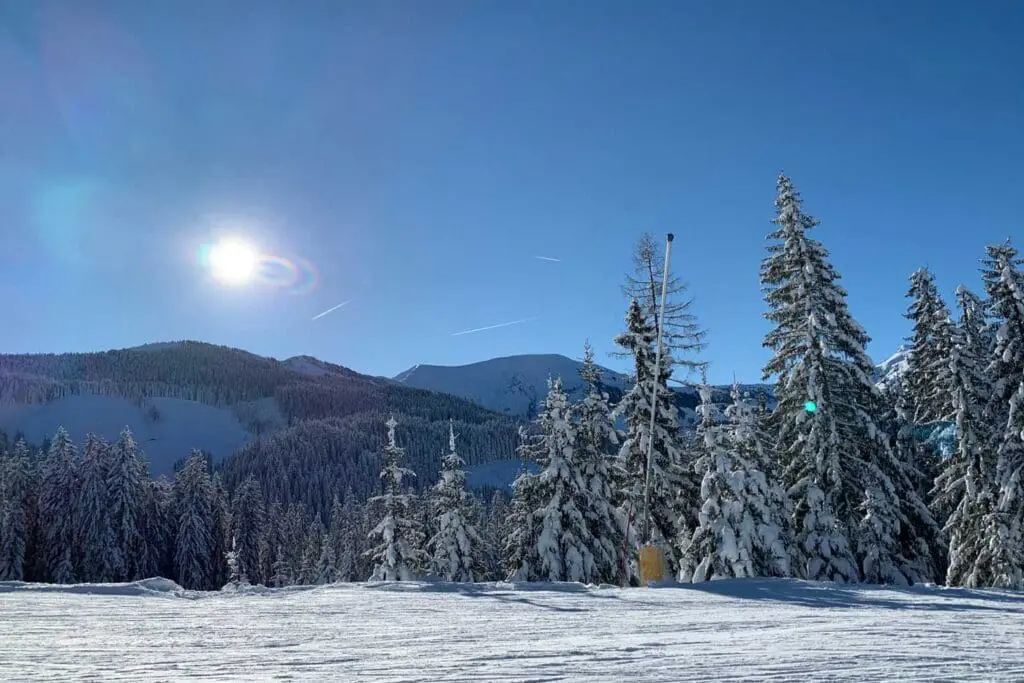 Verse sneeuw Hochkönig