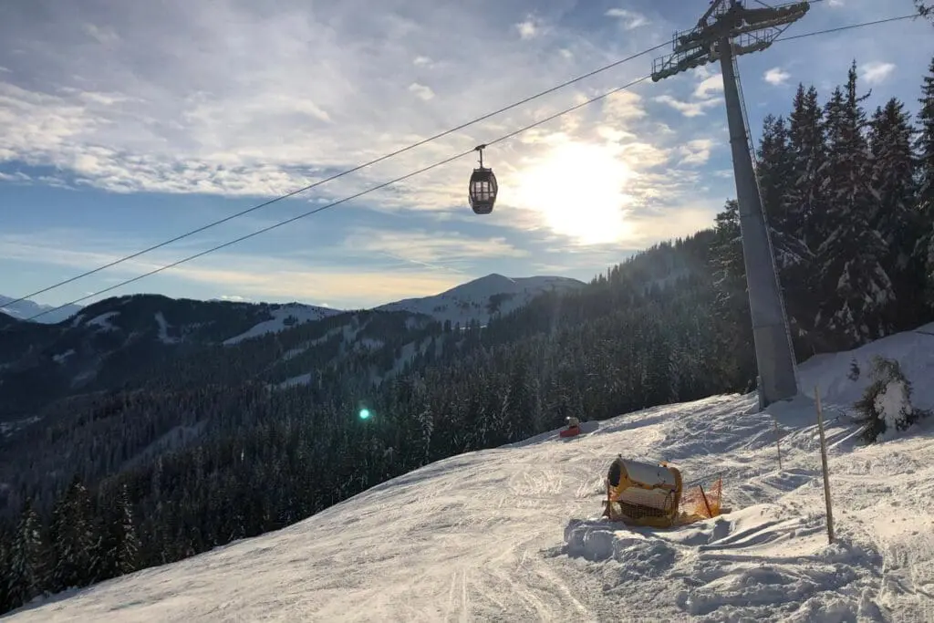 Lift piste Hochkönig