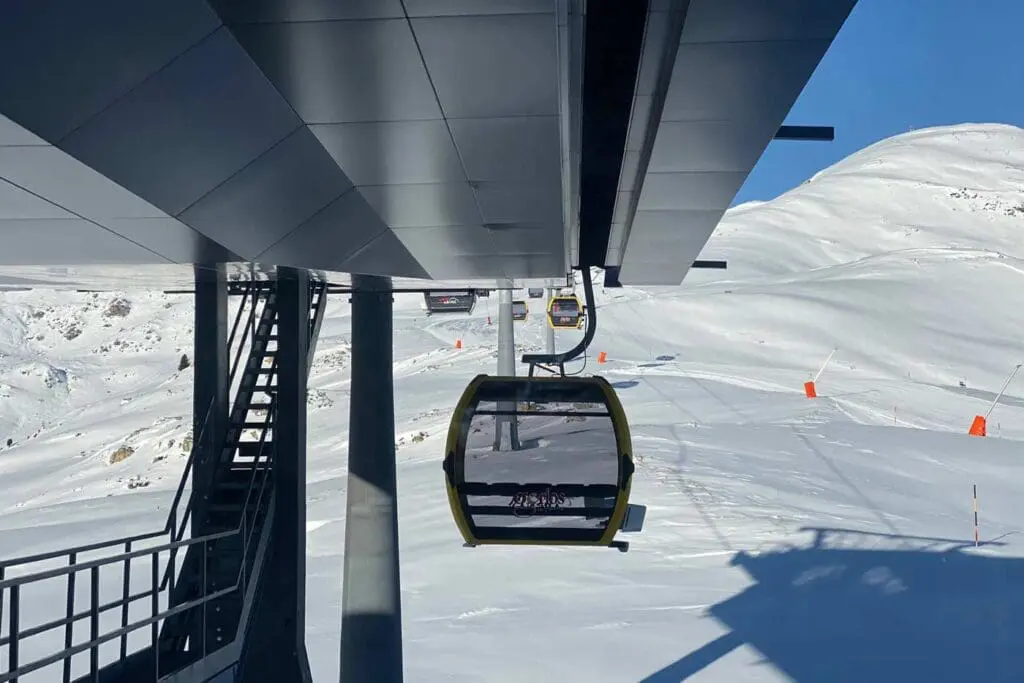 Gondel nieuwe Stuanmandlbahn Zillertal Arena