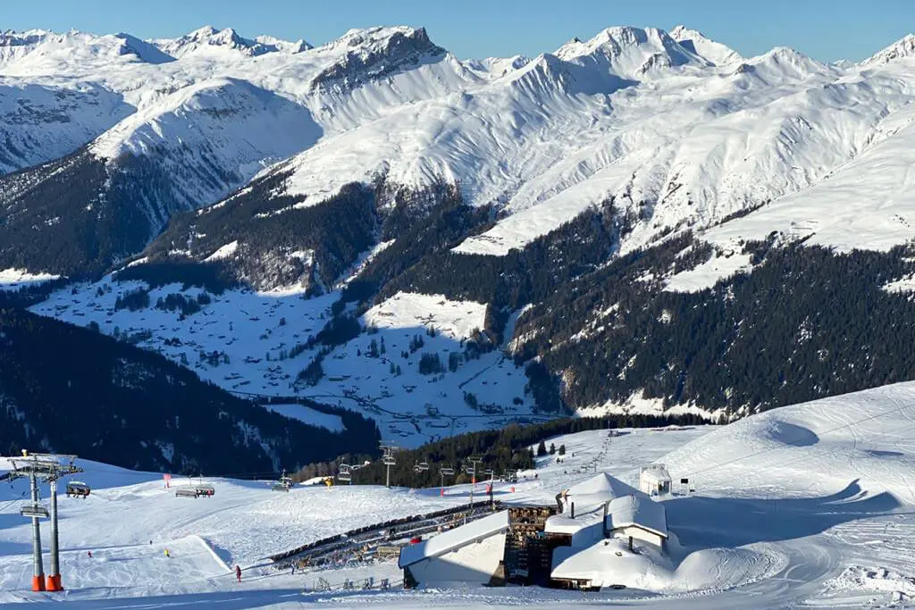 Skigebied Davos Klosters