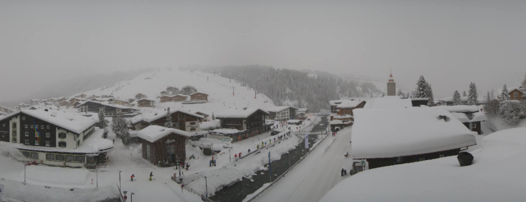 Lech am Arlberg januari 2019 webcam