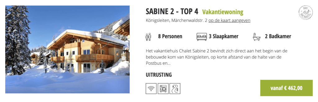Chalet Sabine Königsleiten