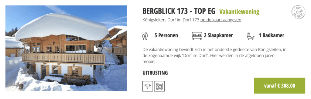 chalet Bergblick