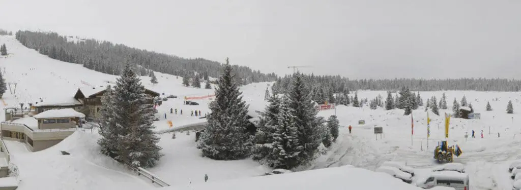 Sneeuw in de Zillertal Arena