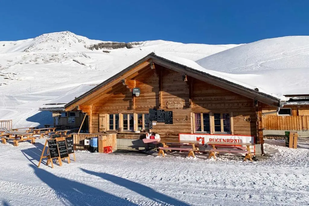 Berghut in Grindelwald