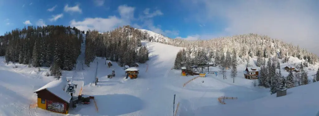 Schladming Dachstein met verse sneeuw