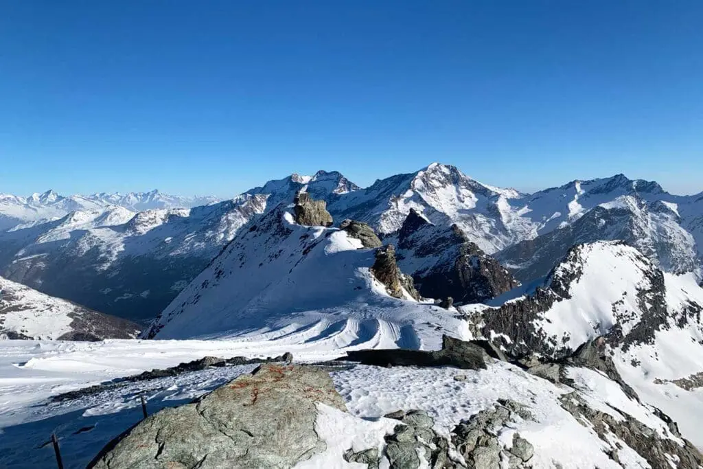 Gletsjer en snowfarming Saas Fee