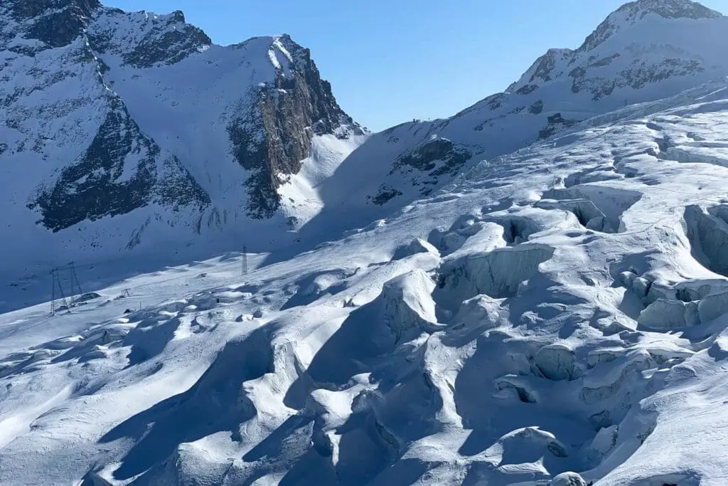 Gletsjerijs Saas Fee