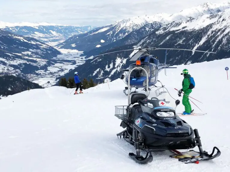 Ongeluk op piste