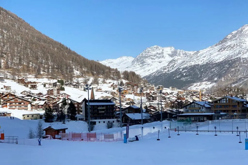 Saas Fee dorp