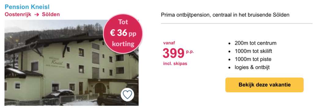 Pension Kneisl Summit Travel Solden