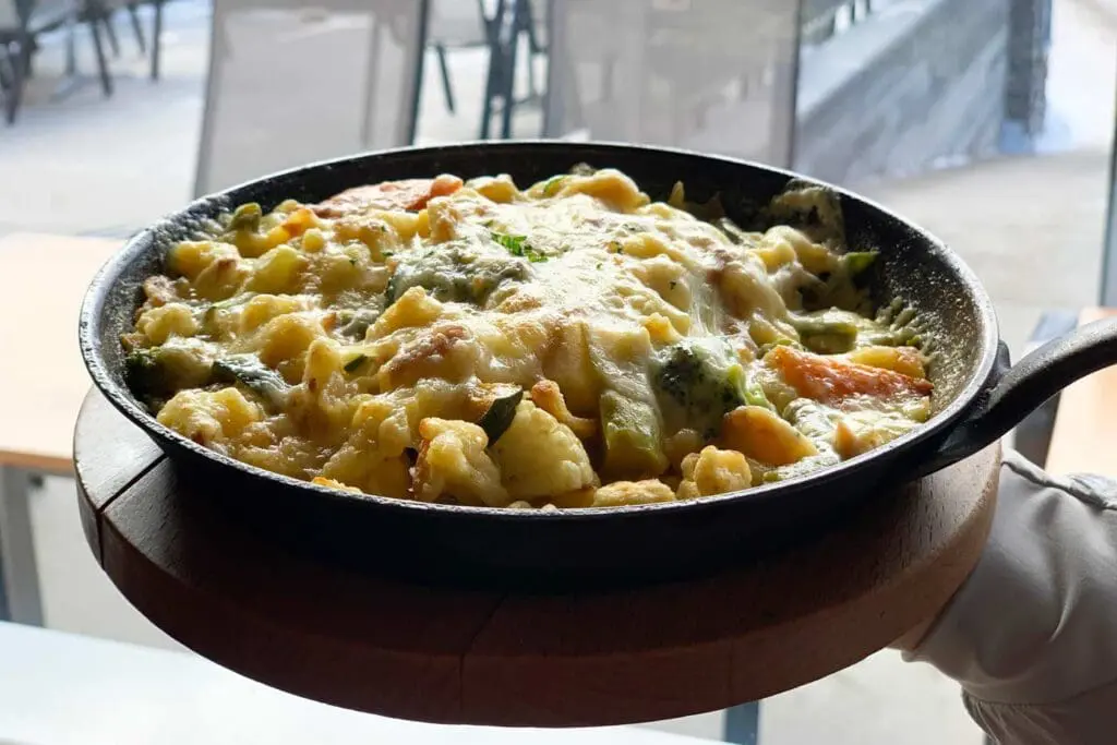 Spätzli met groenten