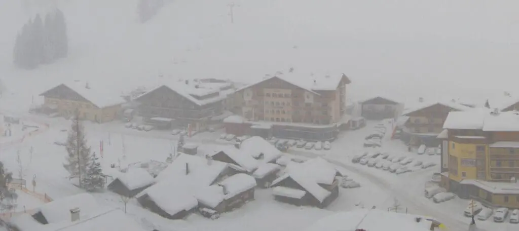 Zauchensee met verse sneeuw