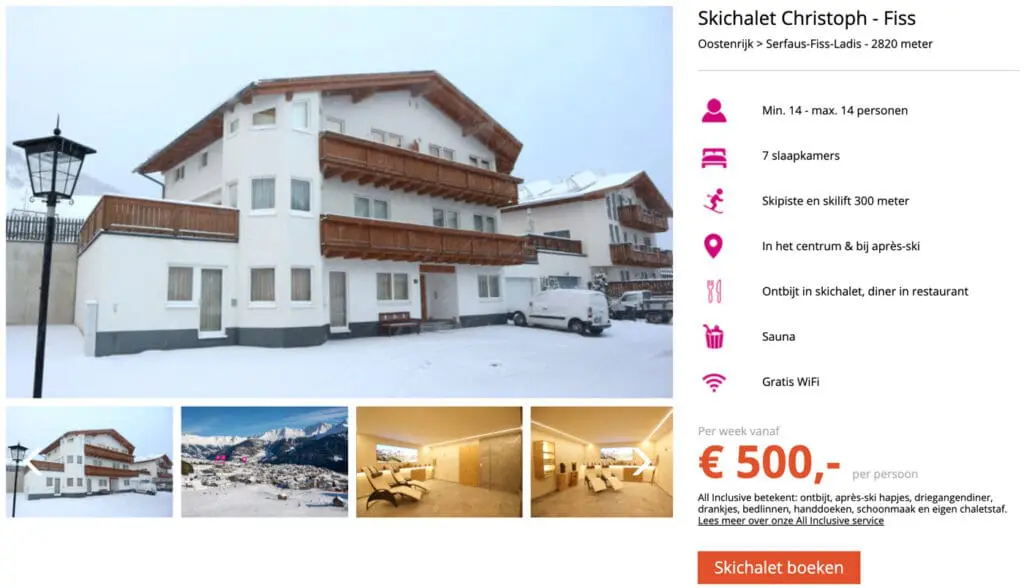 chalet in FIss