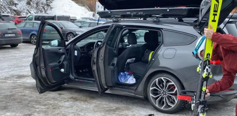 parkeren op wintersport