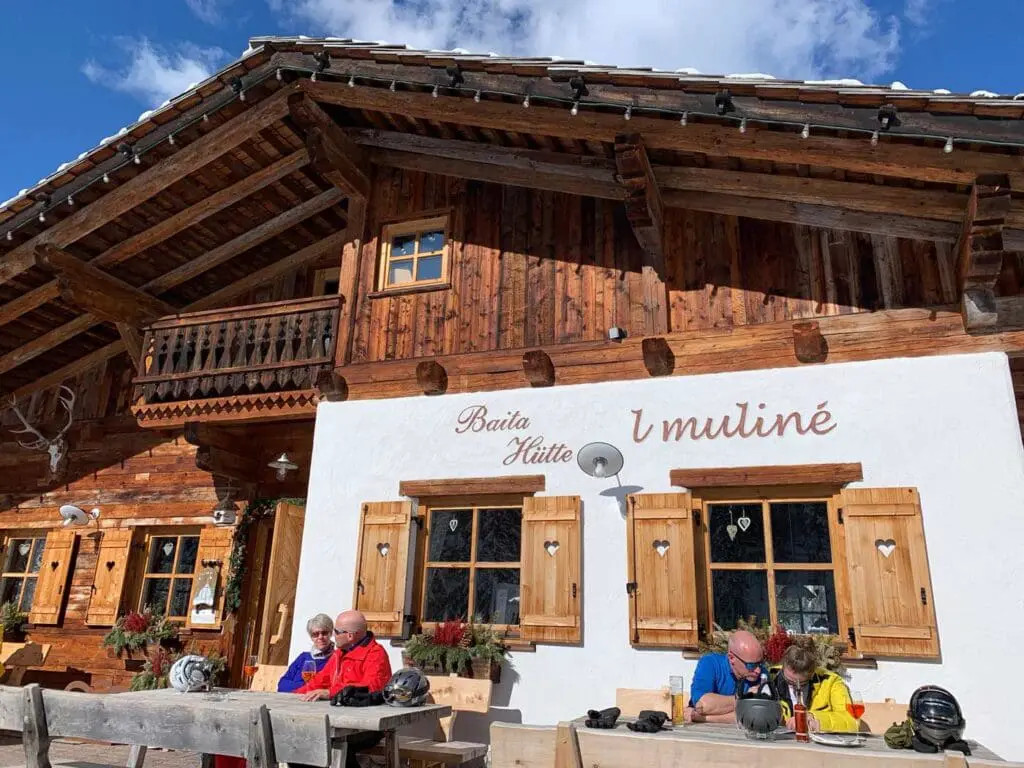 Berghut wintersport Val gardena