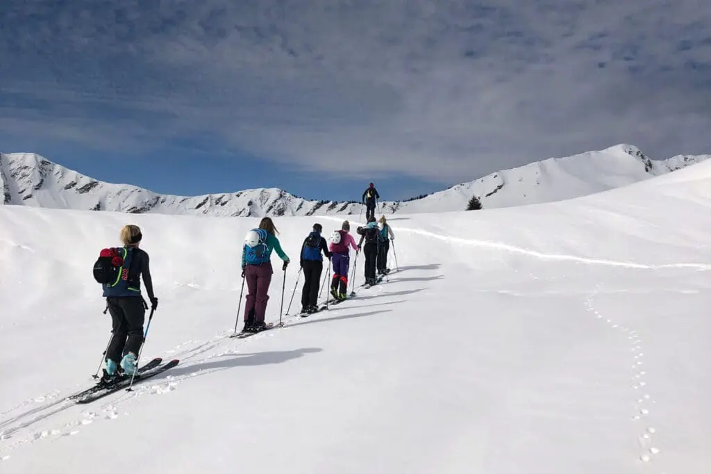 Toerskiën in het Kleinwalsertal Chicky Clinics