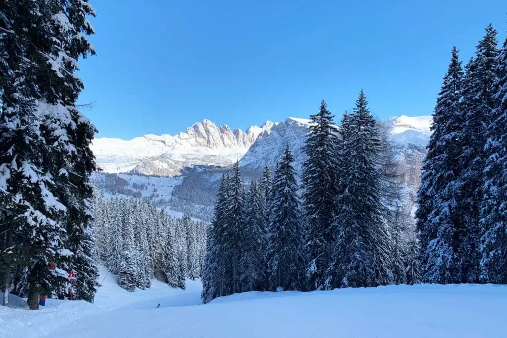 Sneeuw Val Gardena