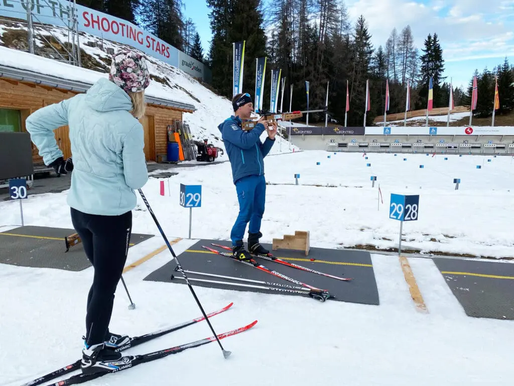 Wintersport Arosa Lenzerheide Biathlon