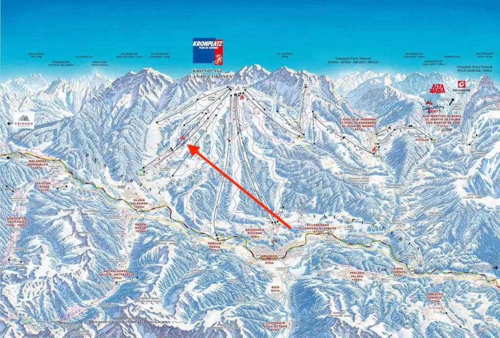 Nieuwe Olang I&II gondel Kronplatz