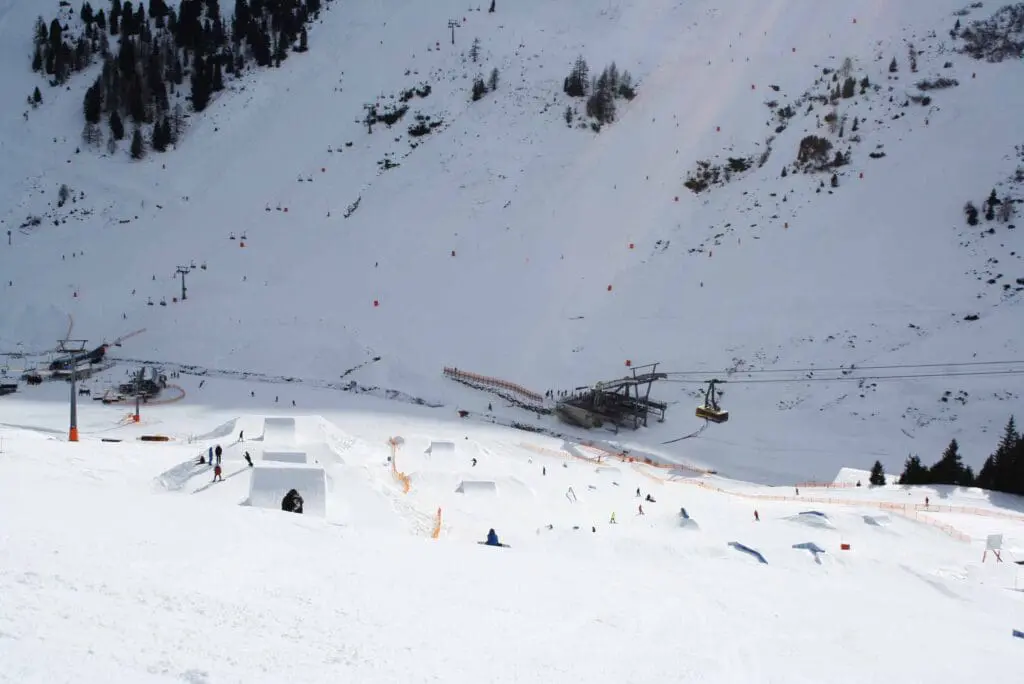 Funpark Mayrhofen freestyle skiën