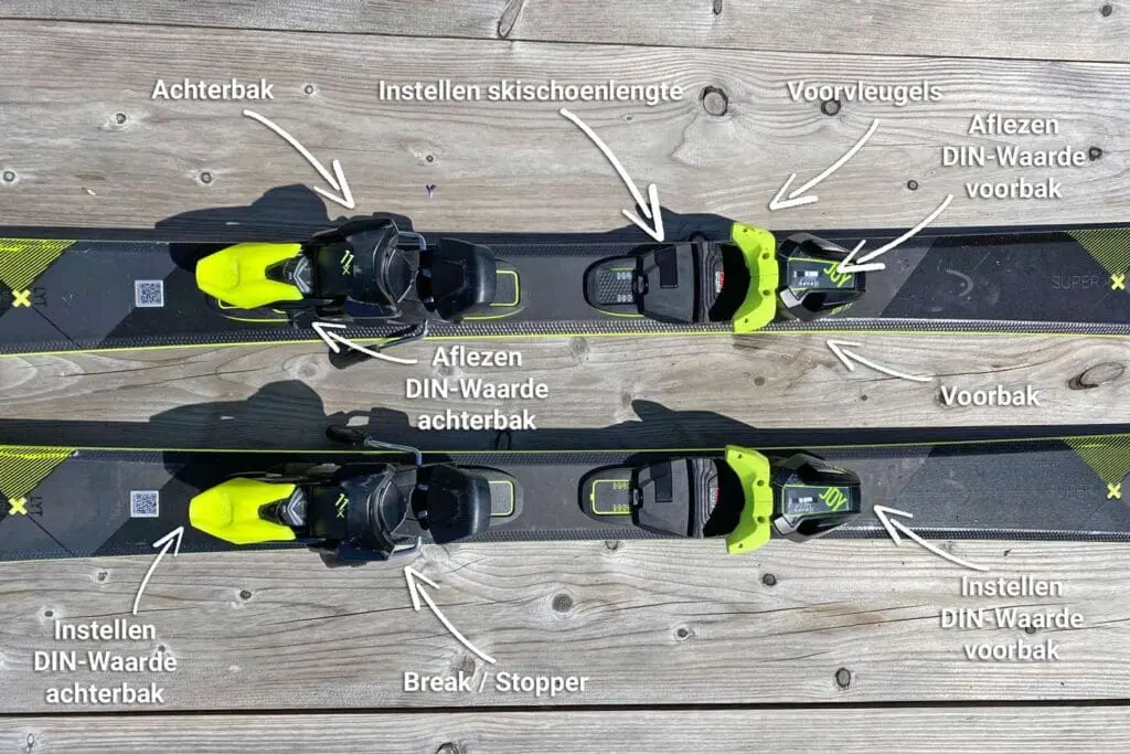 Begrippen skibinding