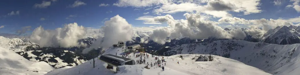 Mayrhofen in de winter