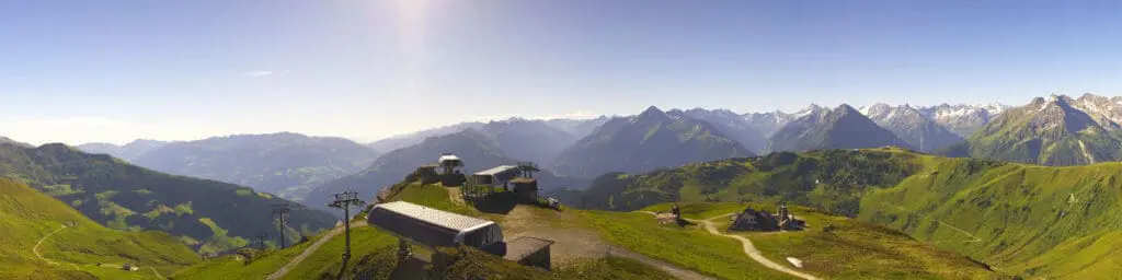 Mayrhofen in de zomer
