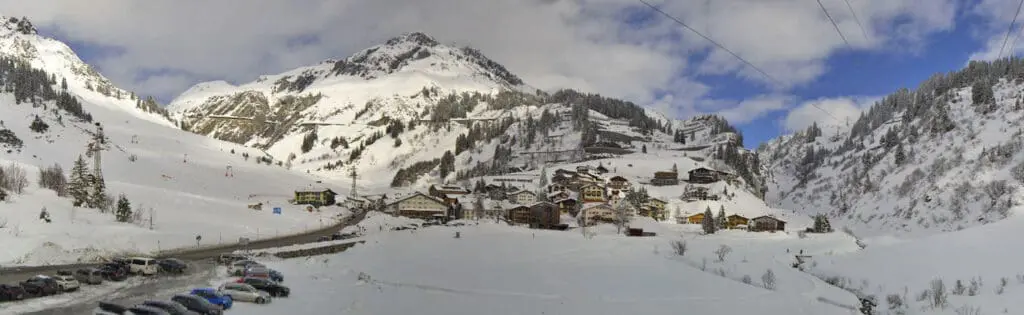 Stuben am arlberg winter