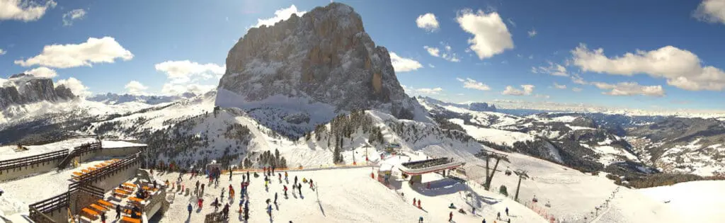 Val Gardena winter