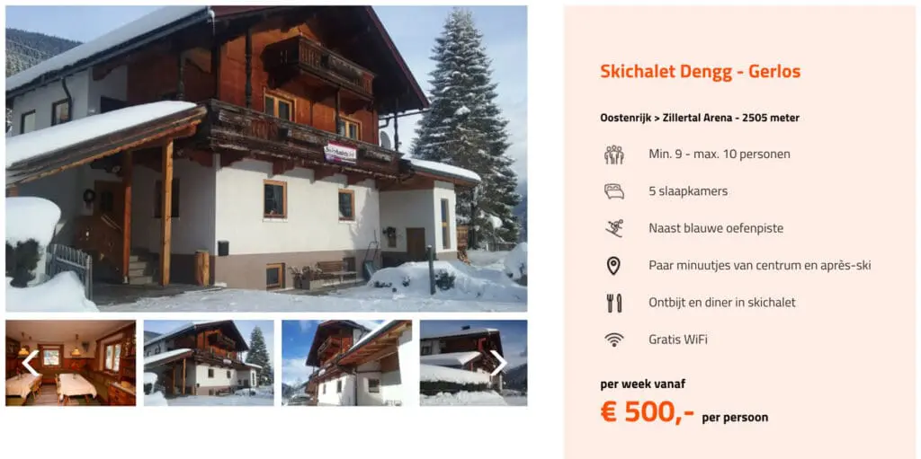 chalet gerlos