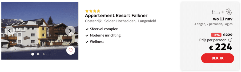 Appartement Sölden