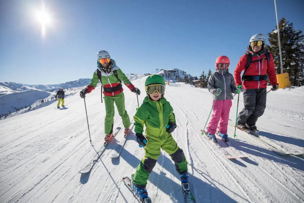 Skiën met kinderen in Ski Juwel