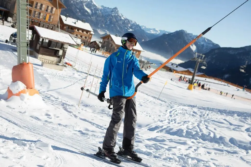 Landal Brandnertal wintersport sleeplift