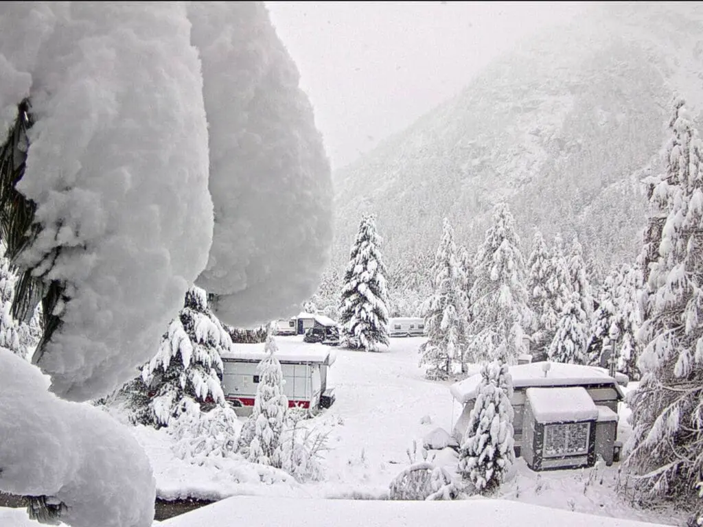 Webcambeeld Morteratsch Zwitserland