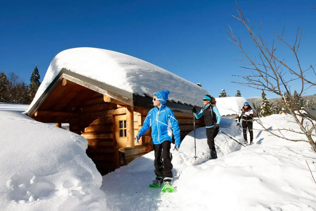 Sneeuwschoenwandelen activiteiten Isère Region