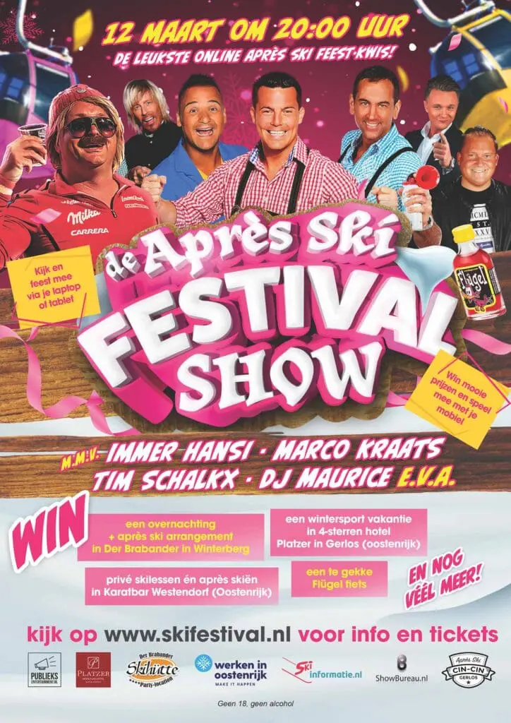 Après-ski festival show pubquiz