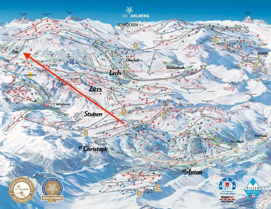 Nieuwe Zugerbergbahn Lech Zürs