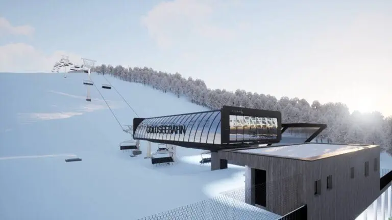 Nieuwe 6-persoons Goldseebahn in Nauders