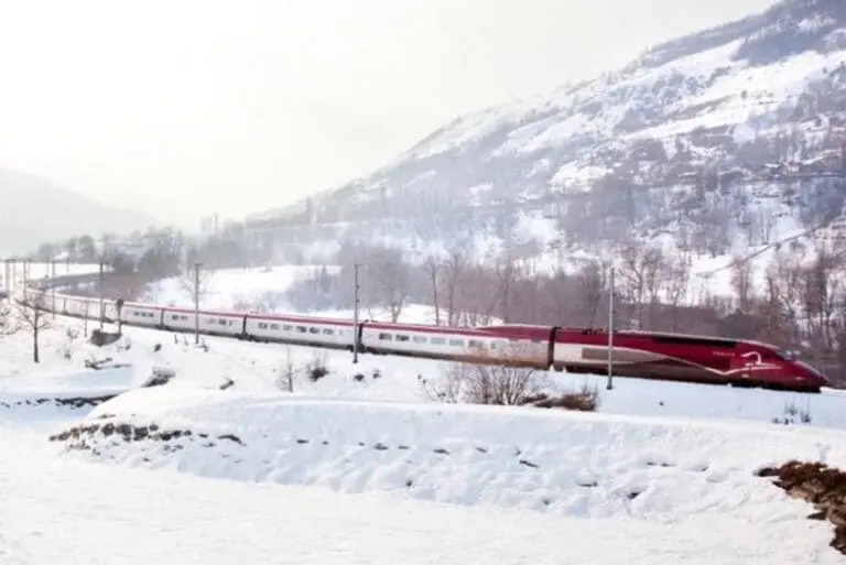 Thalys Sneeuw