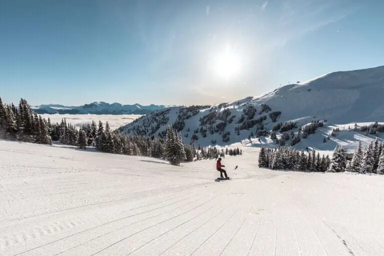 ribbels piste in Canada