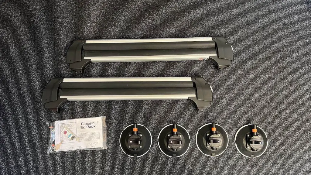 Unboxing dakdrager met zuignappen