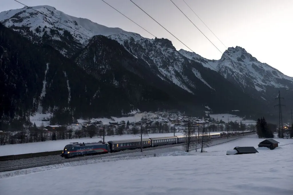 Skigebieden in Tirol die je met de Nightjet kunt bereiken