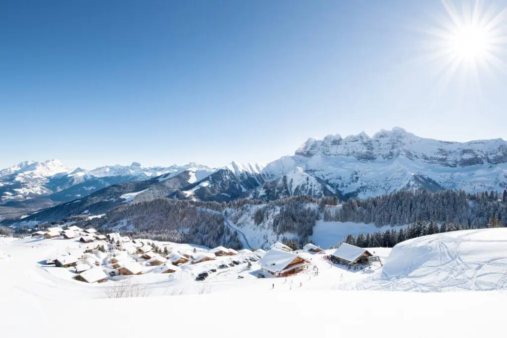 Luchtfoto Dents du Midi