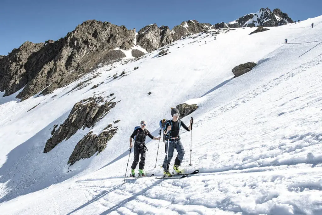 Toerskiën in St. Anton am Arlberg in Oostenrijk