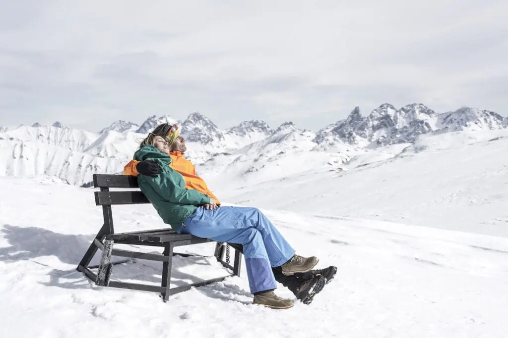 Winterwandelen in het Kleinwalsertal
