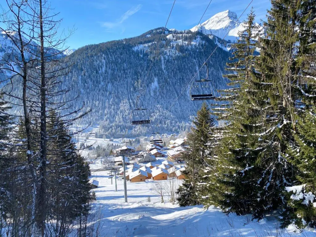 Wandelen naar Petit Chatel