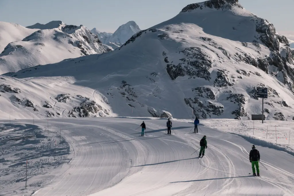 Ultieme sneeuwzekerheid in Crans Montana