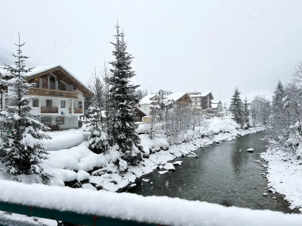 Gerlos verse sneeuw