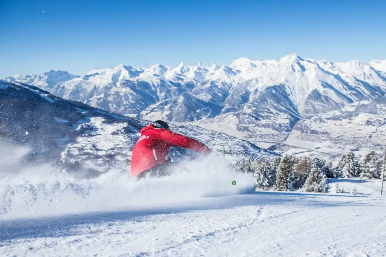 skiën in nendaz/veysonnaz